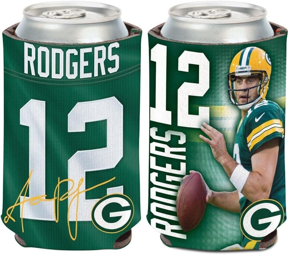 Green Bay Packers Can Cooler Aaron Rodgers Design