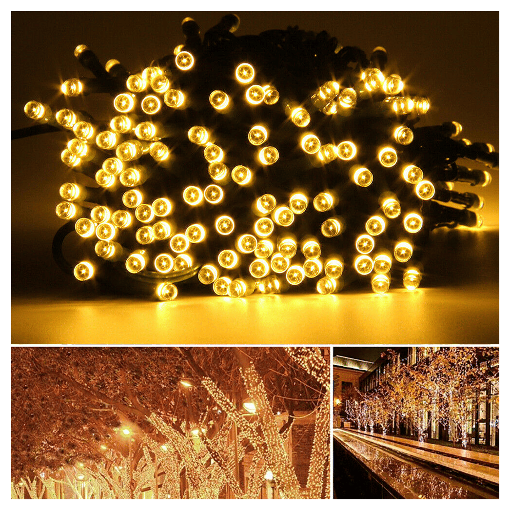 164ft Waterproof Fairy String Light Outdoor Strip Light Garden Decor Lamp