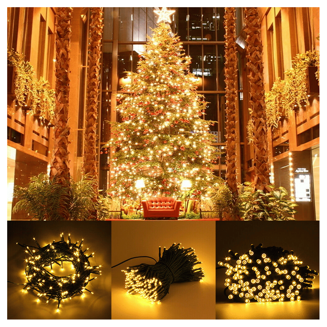 164ft Waterproof Fairy String Light Outdoor Strip Light Garden Decor Lamp