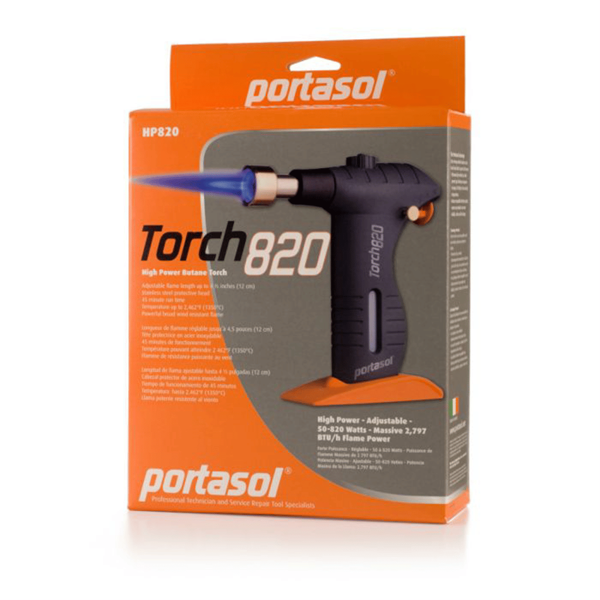 Portasol Red Compact Butane High Power Torch