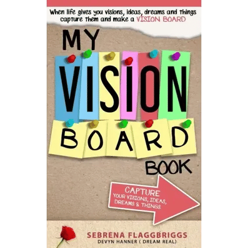 My VISION BOARD BOOK - Paperback