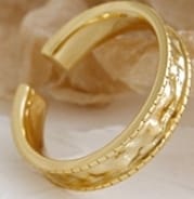 Simple Irregular Folding 925 Sterling Silver Adjustable Ring
