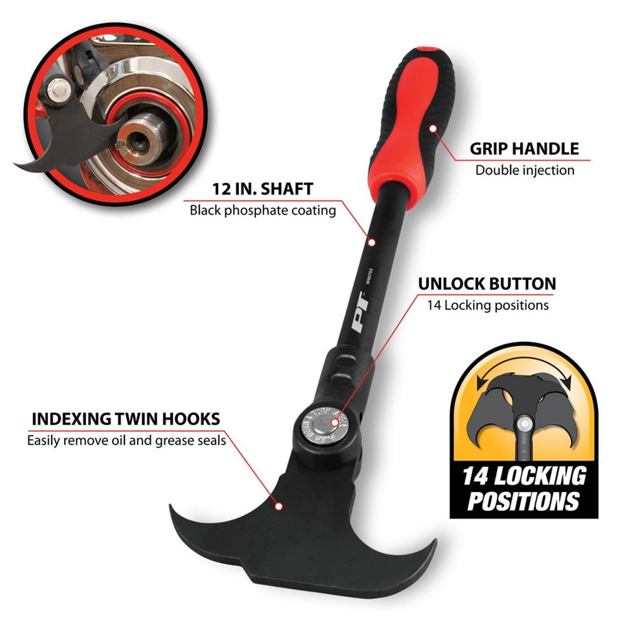 Performance Tool Indexing Oil Seal Puller