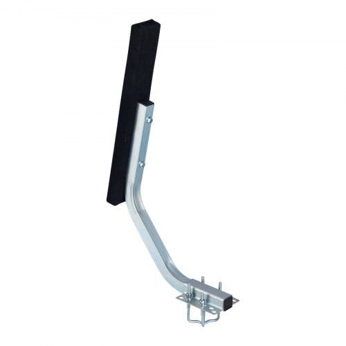 Boat Trailer Guides, 1.2 in Adjustable Width Trailers Guide, 2PCS High-Hardness Steel Trailer Guide-Ons with Thick Support Pads, Fits L-Beam, Box or C-Channel Bunk-Style Pontoon Trailers