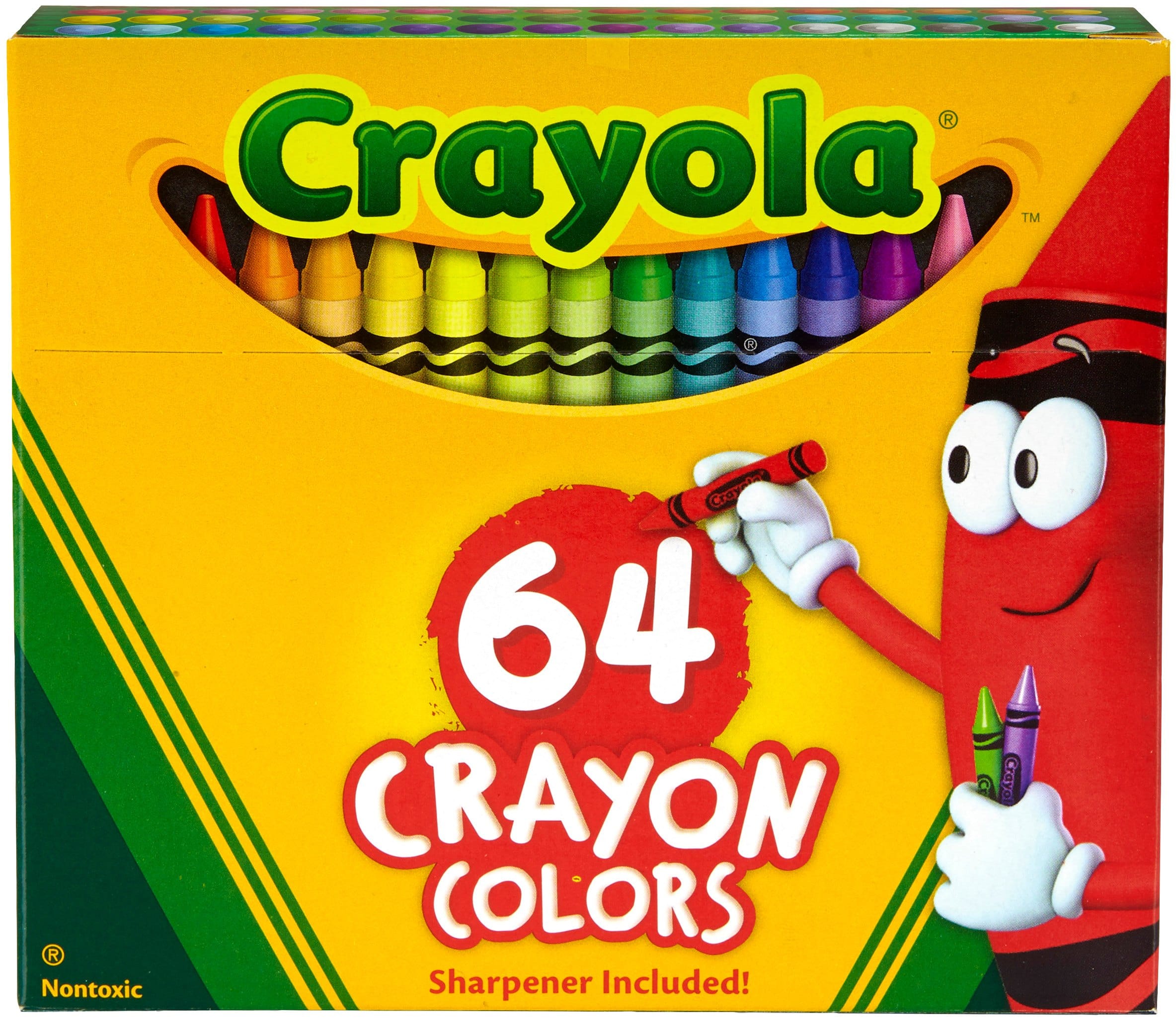 Crayola Crayons-64/Pkg (Pack of 3)