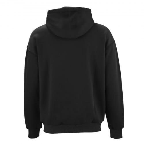 Heated Sweatshirt Hoodie for Men Women, Heated Jacket Unisex with 7.4V 16000mAh Rechargeable Power Bank Pack, 5 Heating Zones, 3 Temp Levels, 4-8H Warmth, for Winter Outdoor Camping, Black, XXL Size