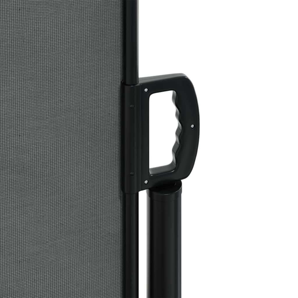 Retractable Side Awning Anthracite 63"x472.4"