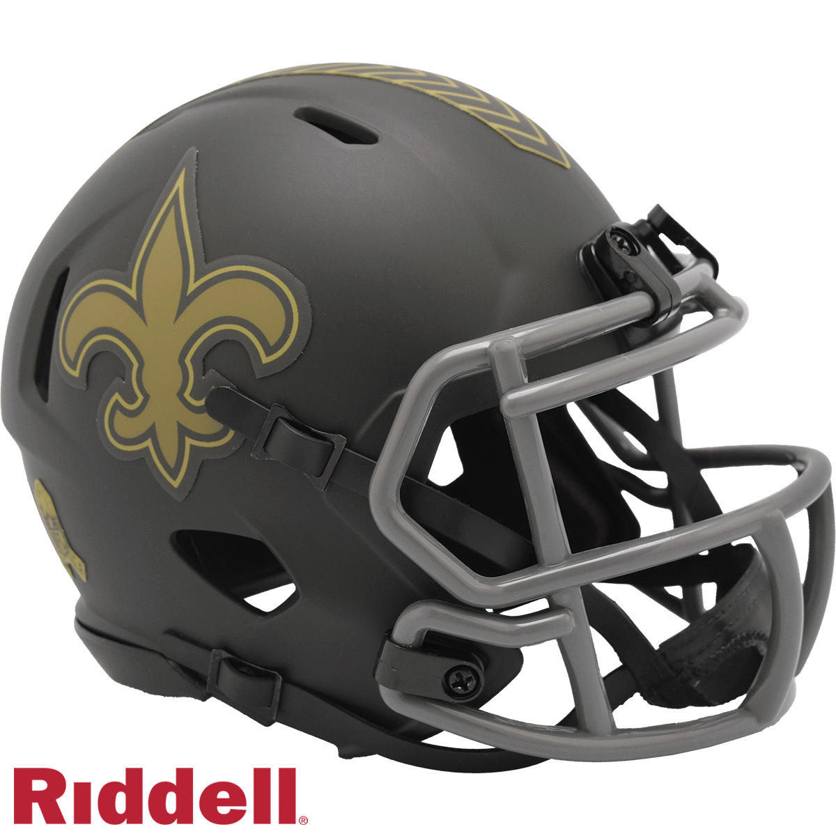New Orleans Saints Helmet Riddell Replica Mini Speed Style Salute To Service 2025