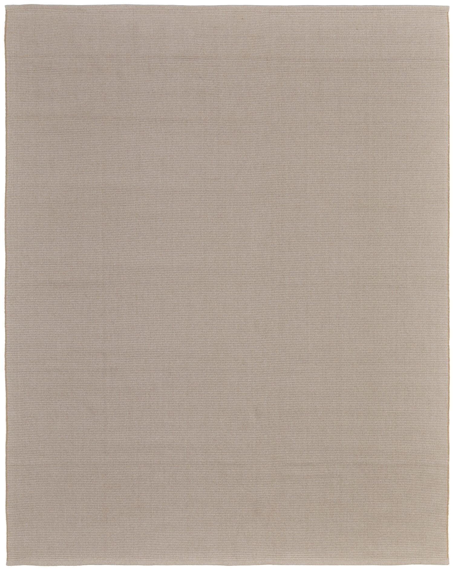 10' X 14' Ivory and Tan Hand Woven Area Rug