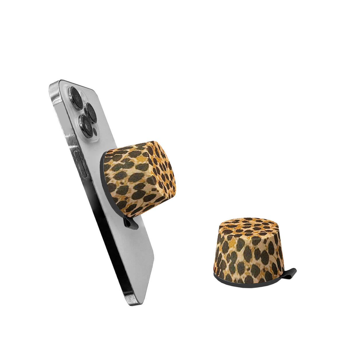 Color: GOLDEN LUX LEOPARD - Vibro Magnetic Bluetooth Speakers In Vibrant Prints And Colors