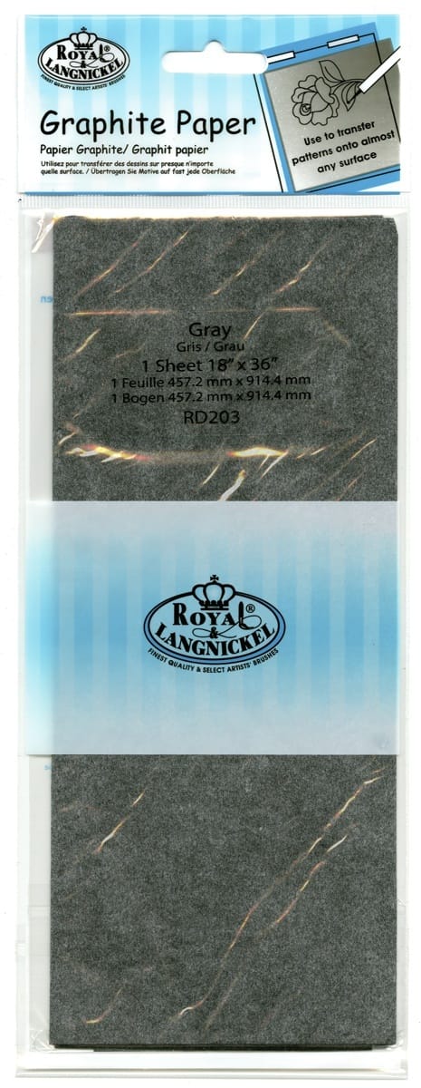 Grey Transfer Paper-18X36 1/Pkg (Pack of 6)