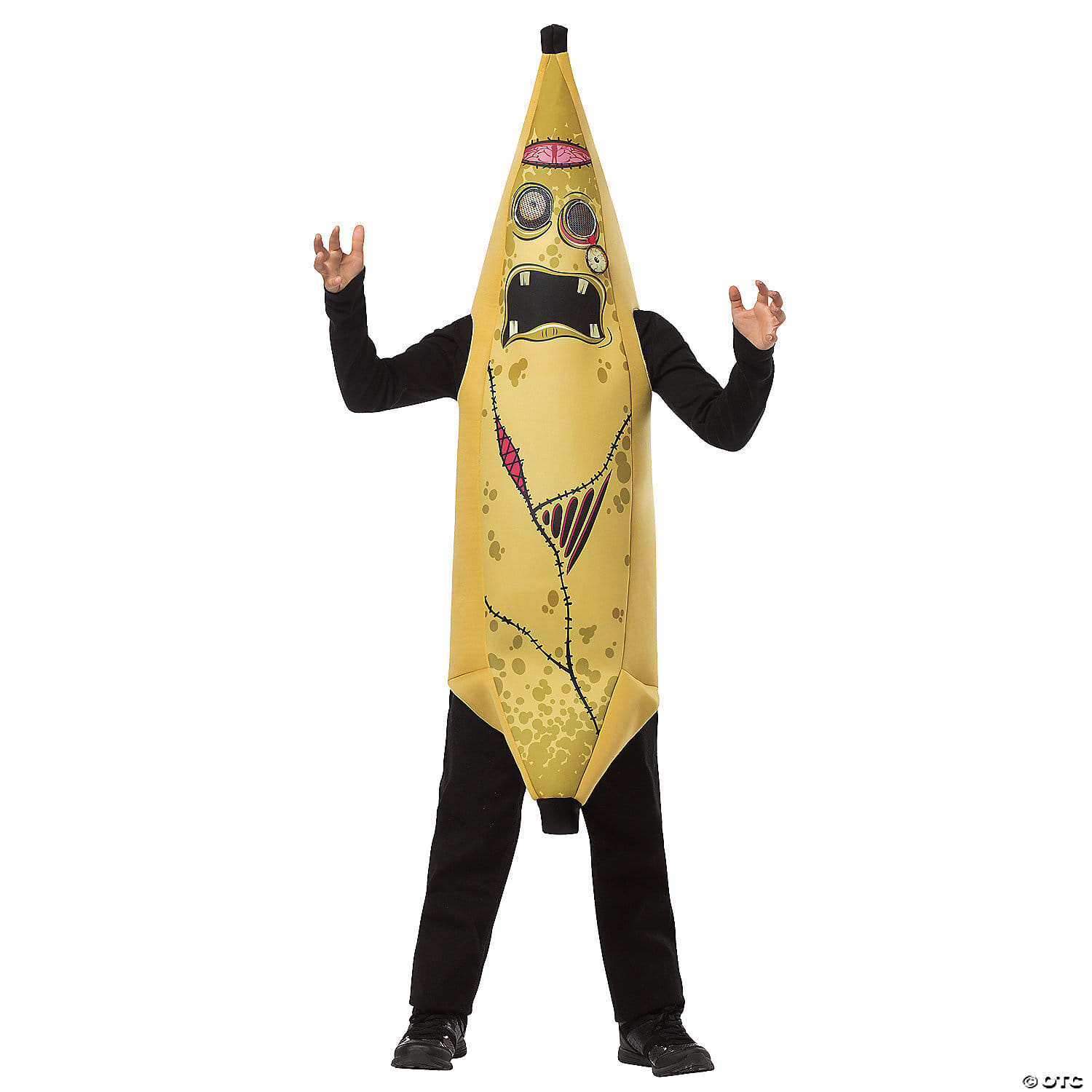 Boy's zombie banana costume