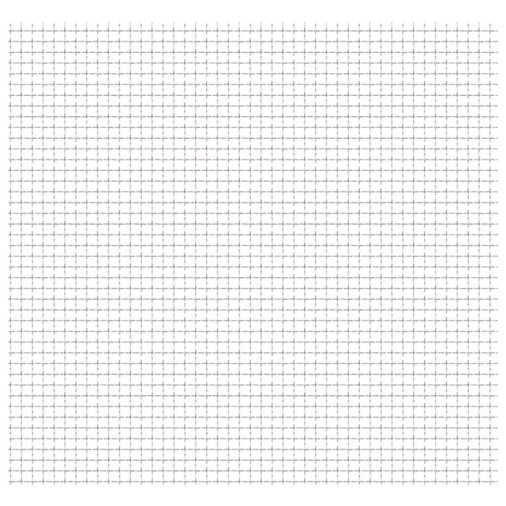 Crimped Garden Wire Fence Stainless Steel 19.7"x19.7" 1.2"x1.2"x0.1"