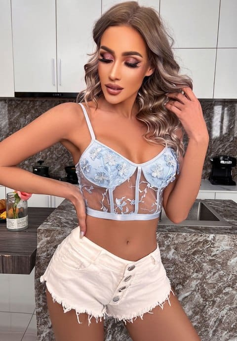 Appliques Abloom Bralette