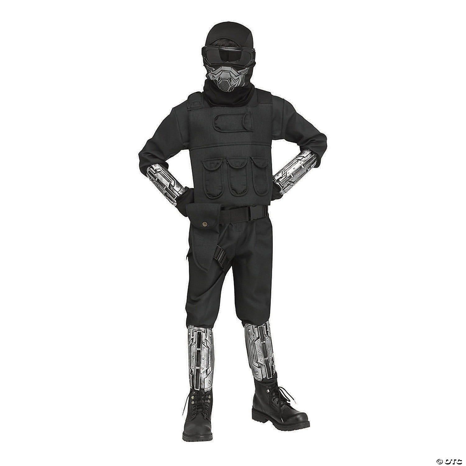 Gaming fighter child costume 4-6