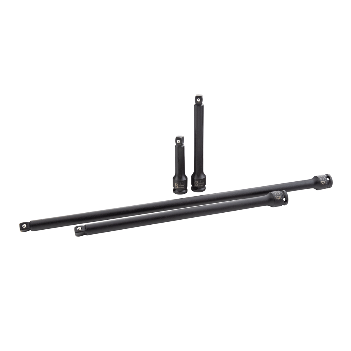SUNEX 4-piece 3/8 in. Drive Impact Wobble E