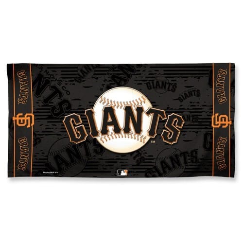 San Francisco Giants Towel 30x60 Beach Style Alternate Special Order