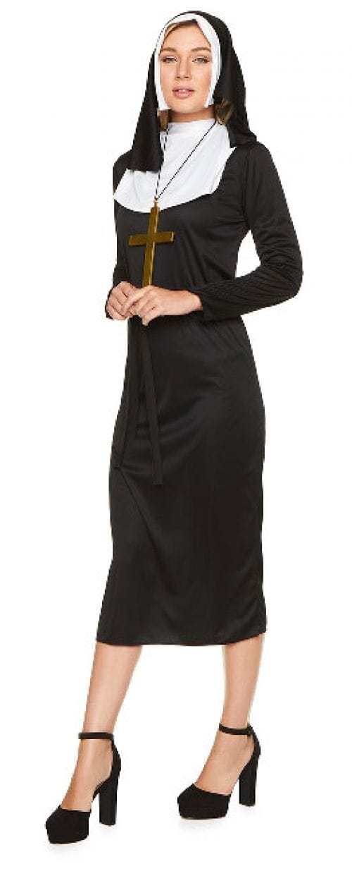 Karnival Costumes Nun L 10 12