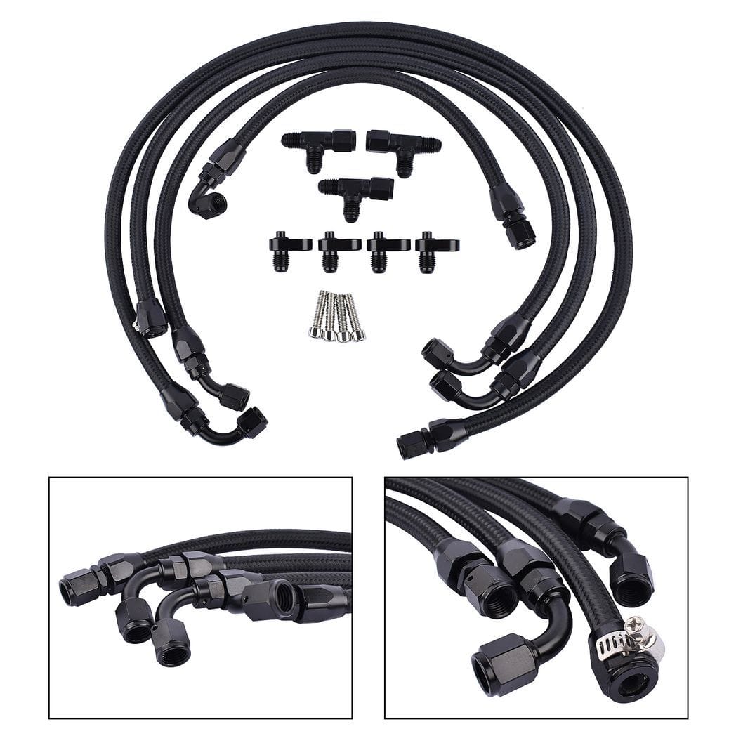 Complete FAST 102 & 92 Steam Vent Kit(Hose & Fitting) for LS1 LS6 LS3 Coolant