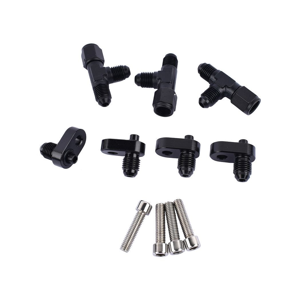 Complete FAST 102 & 92 Steam Vent Kit(Hose & Fitting) for LS1 LS6 LS3 Coolant