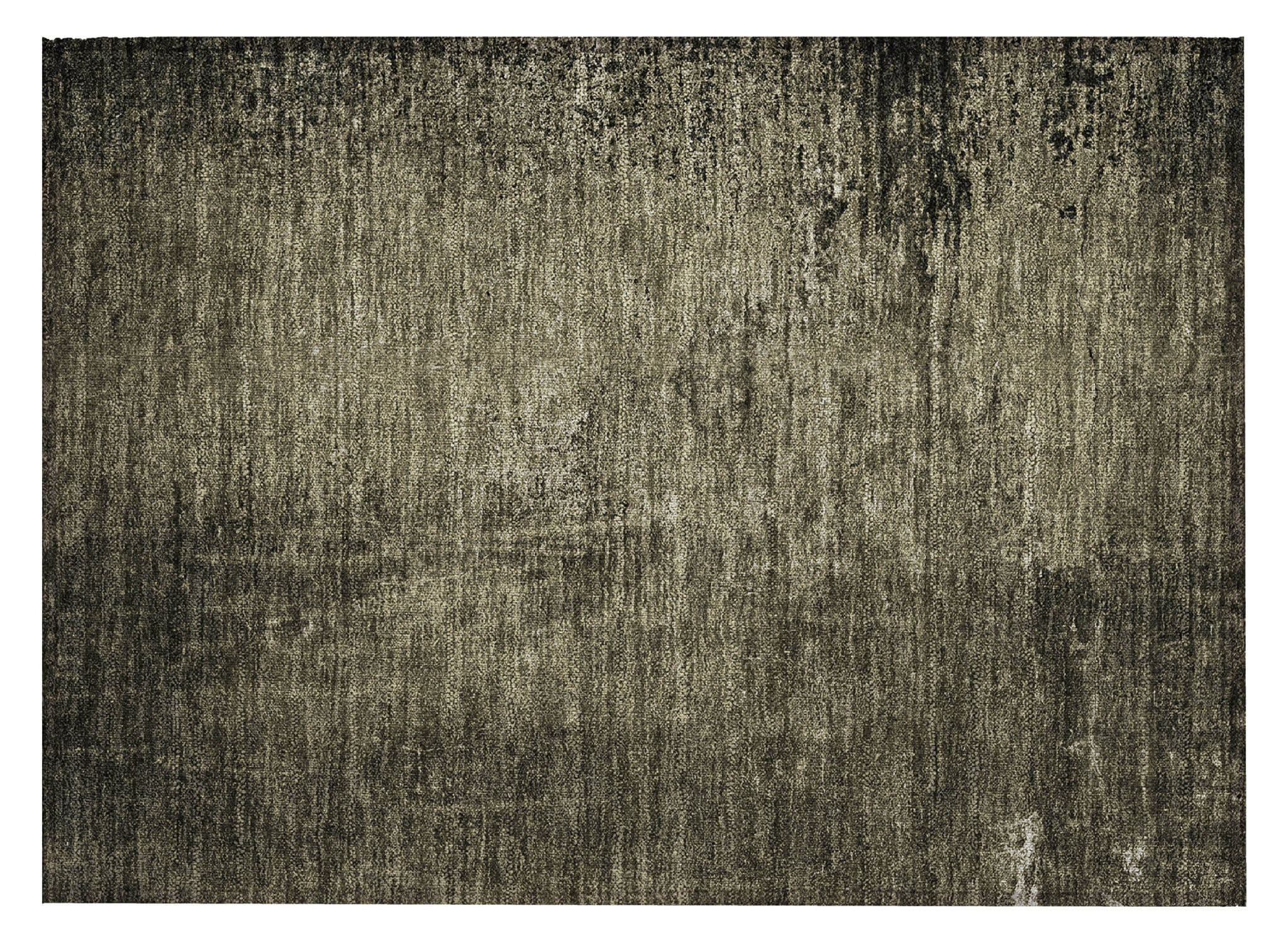 2' X 3' Gray Abstract Washable Non Skid Indoor Outdoor Area Rug
