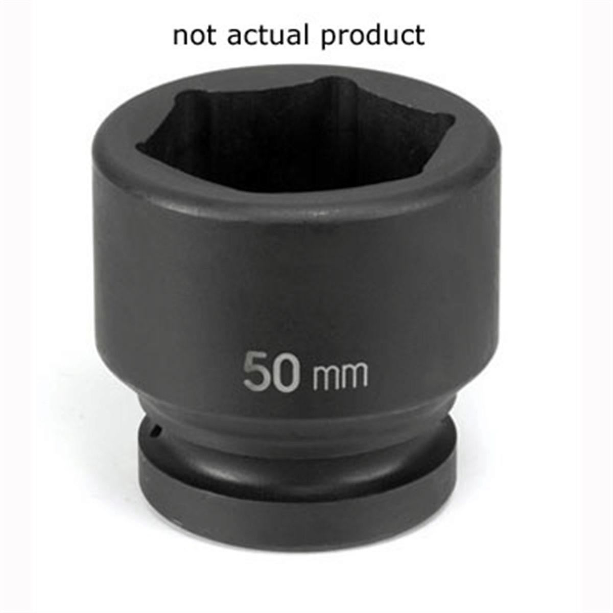 Grey Pneumatic 1" Drive x 70mm Standard Socket