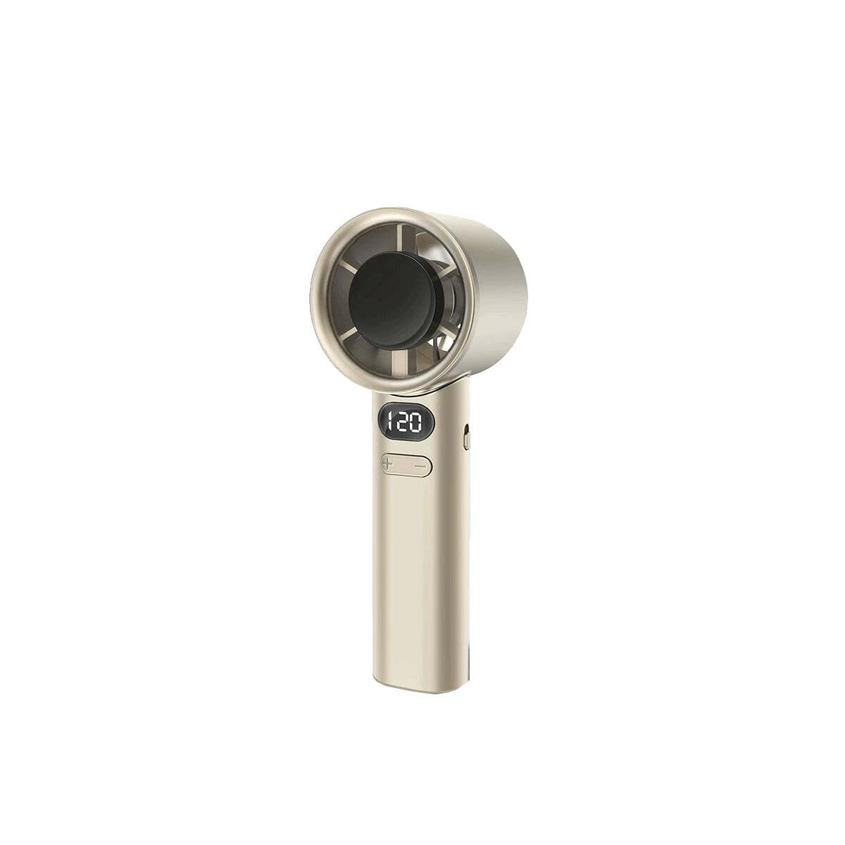 Color: GOLD - Windy Waves USB High-Speed Turbine Handheld Fan
