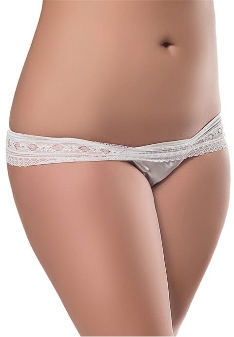Plus Size Sexy Black Lace Panty