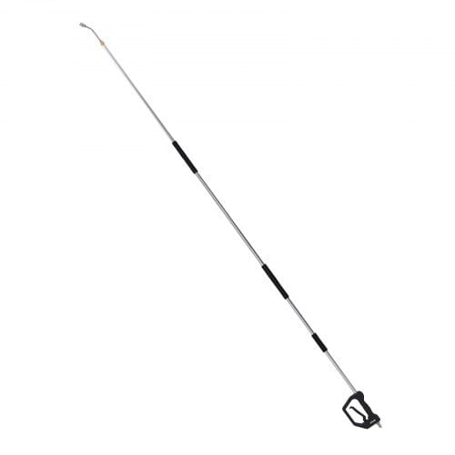 9 FT Pressure Washer Telescoping Wand, 3-Section with Power Washer Extension Wands, 7 Nozzles, Hose Adapter, Support Belt, Storage Bag, 4000 PSI Telescopic Gutter Cleaner for High Cleaning