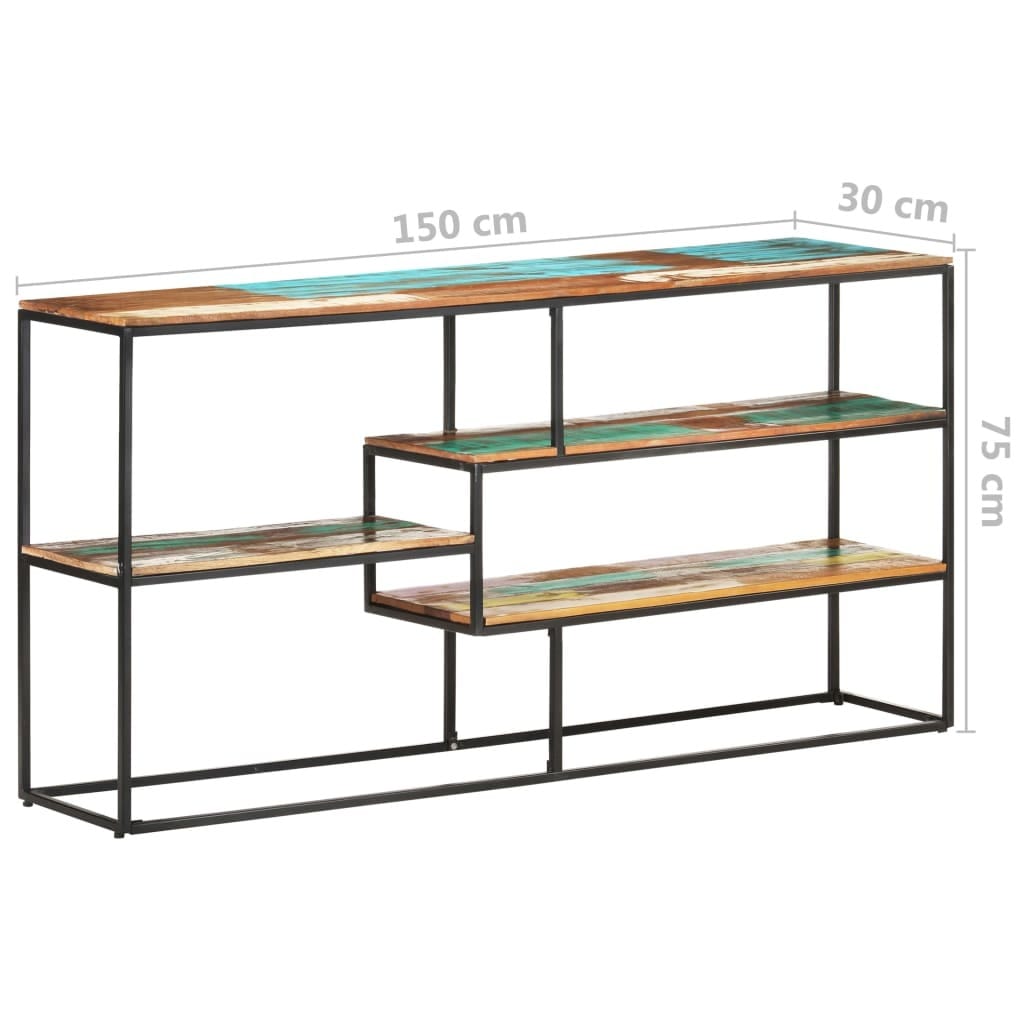 Sideboard 59.1"x11.8"x29.5" Solid Reclaimed Wood