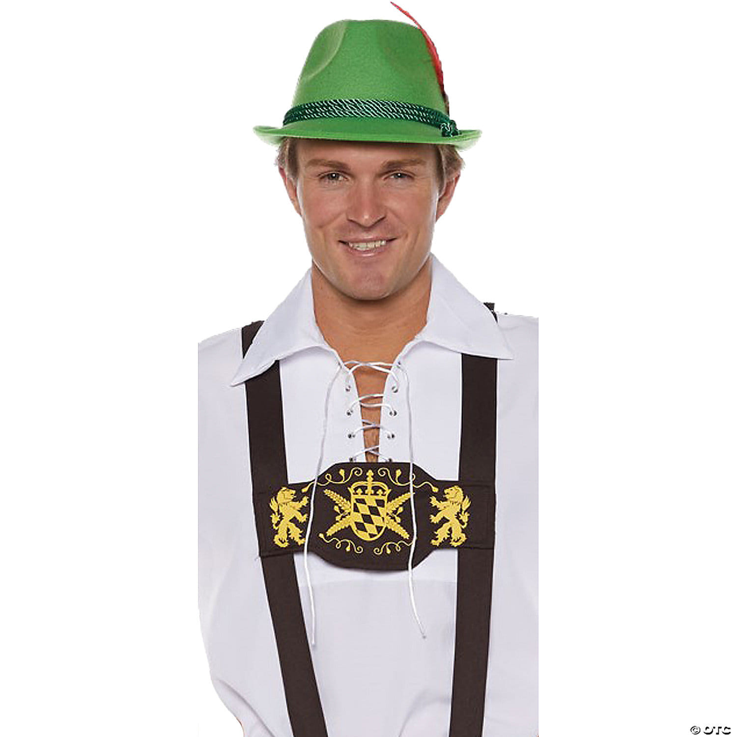 Adult lederhosen suspenders