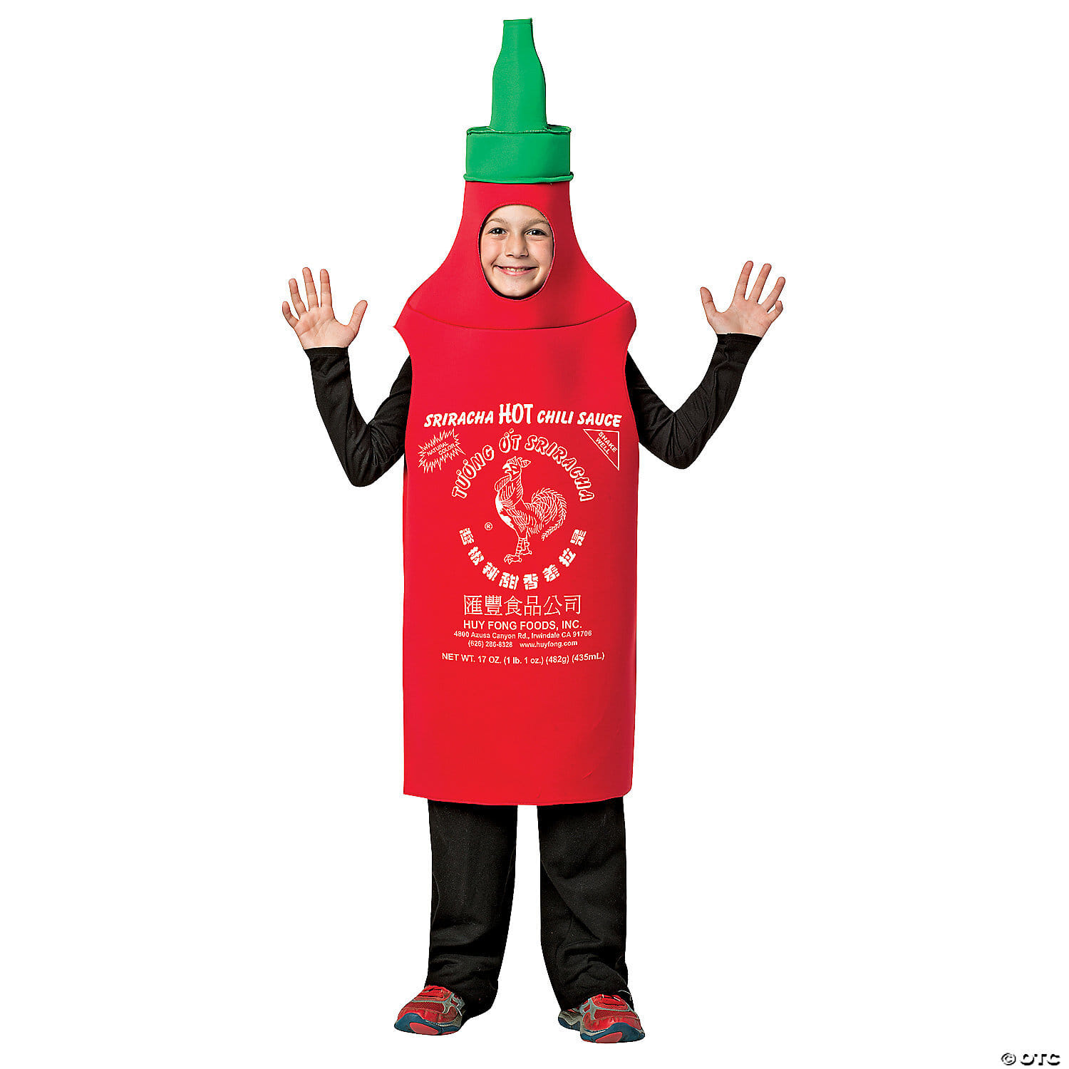 Childs sriracha costume