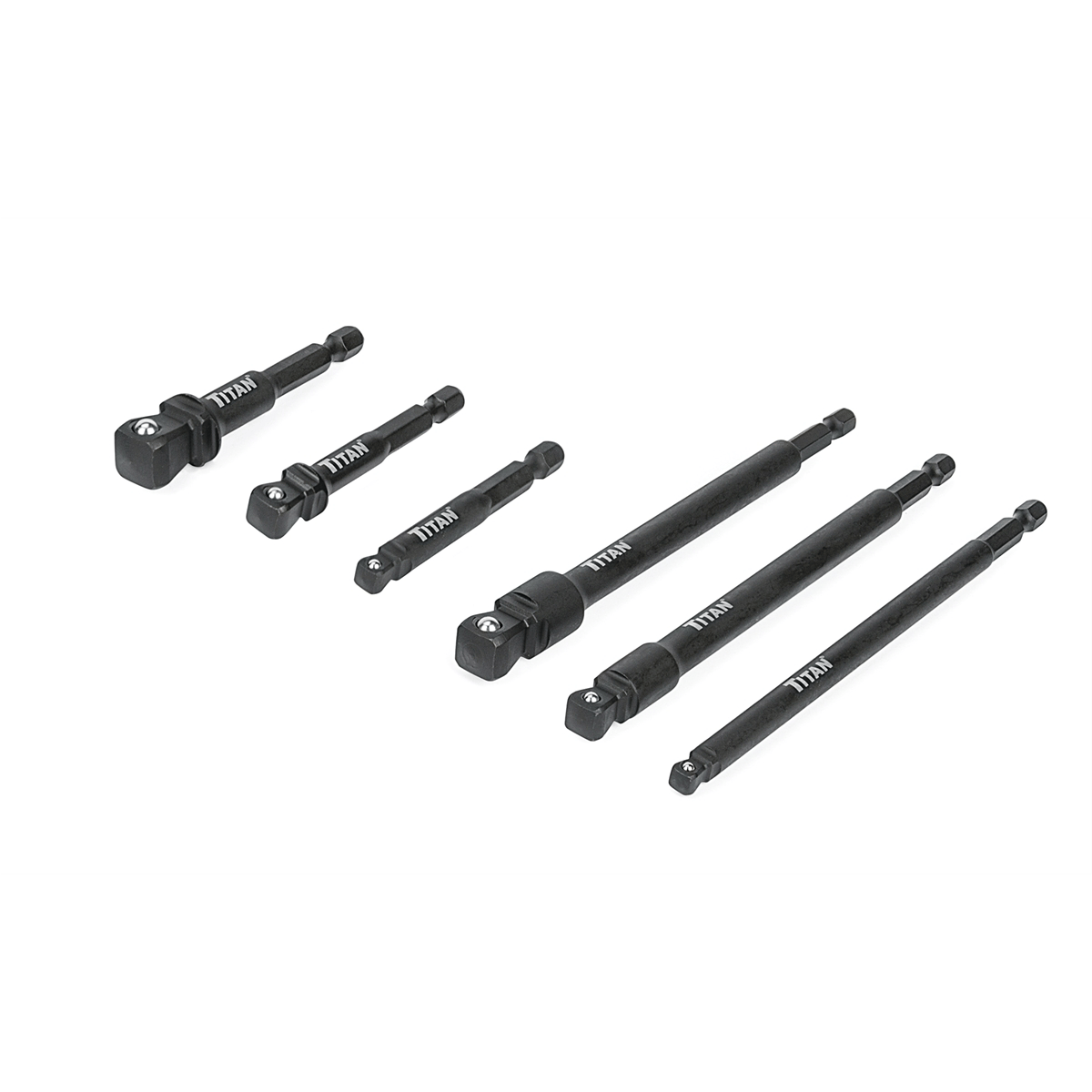 Titan 6-pc impact wobble adapter set