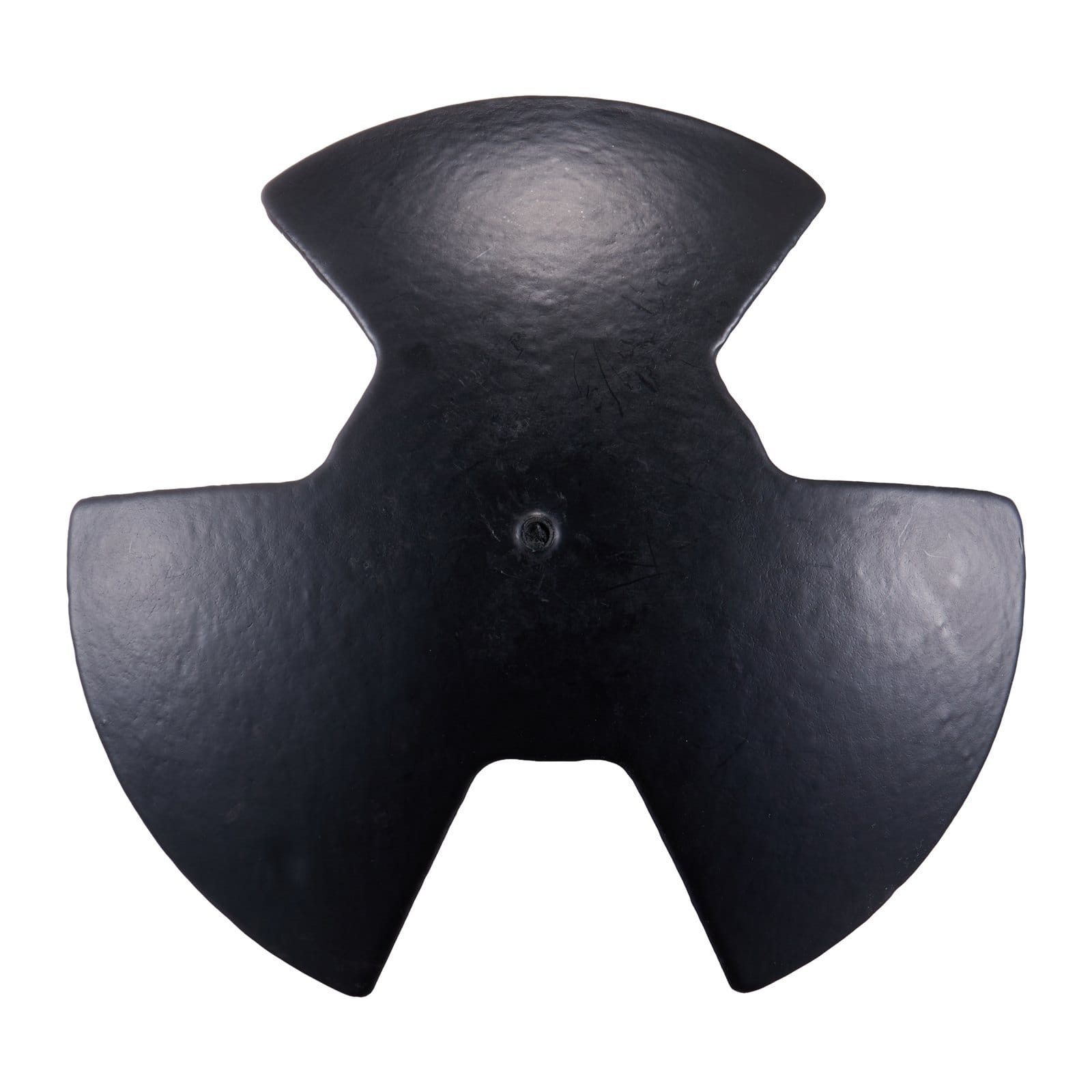 River Anchor, 12 LBS Boat Anchor Cast Iron Black Vinyl-Coated with Shackle, Marine Grade Mushroom Anchor for Boats Up To 10 ft, Impressive Holding Power in River and Mud Bottom Lakes