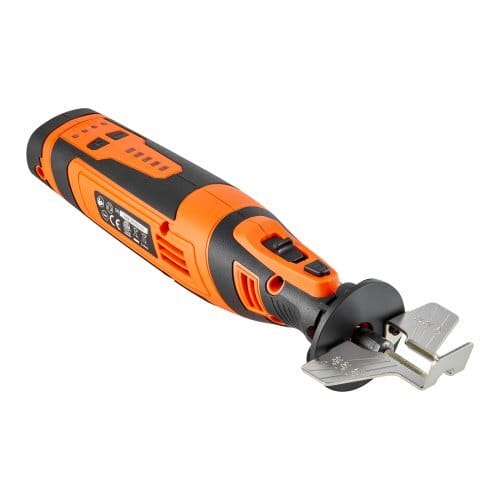 Cordless Chainsaw Sharpener, 5-Speed Adjustable Electric Saw Chain Sharpener 5000-30000 RPM, Rechargeable Handheld Chainsaw Sharpening Tool with 4 Sharpening Heads & Angle Guide Attachment