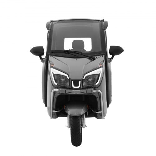 3-Wheel Enclosed Mobility Scooter for Seniors Adults, 650lbs Capacity, 3-Seater 1500W Electric Recreational Mobility Scooter 37 Miles Long Range, Remote Unlock, All-Terrain for Shopping Touring