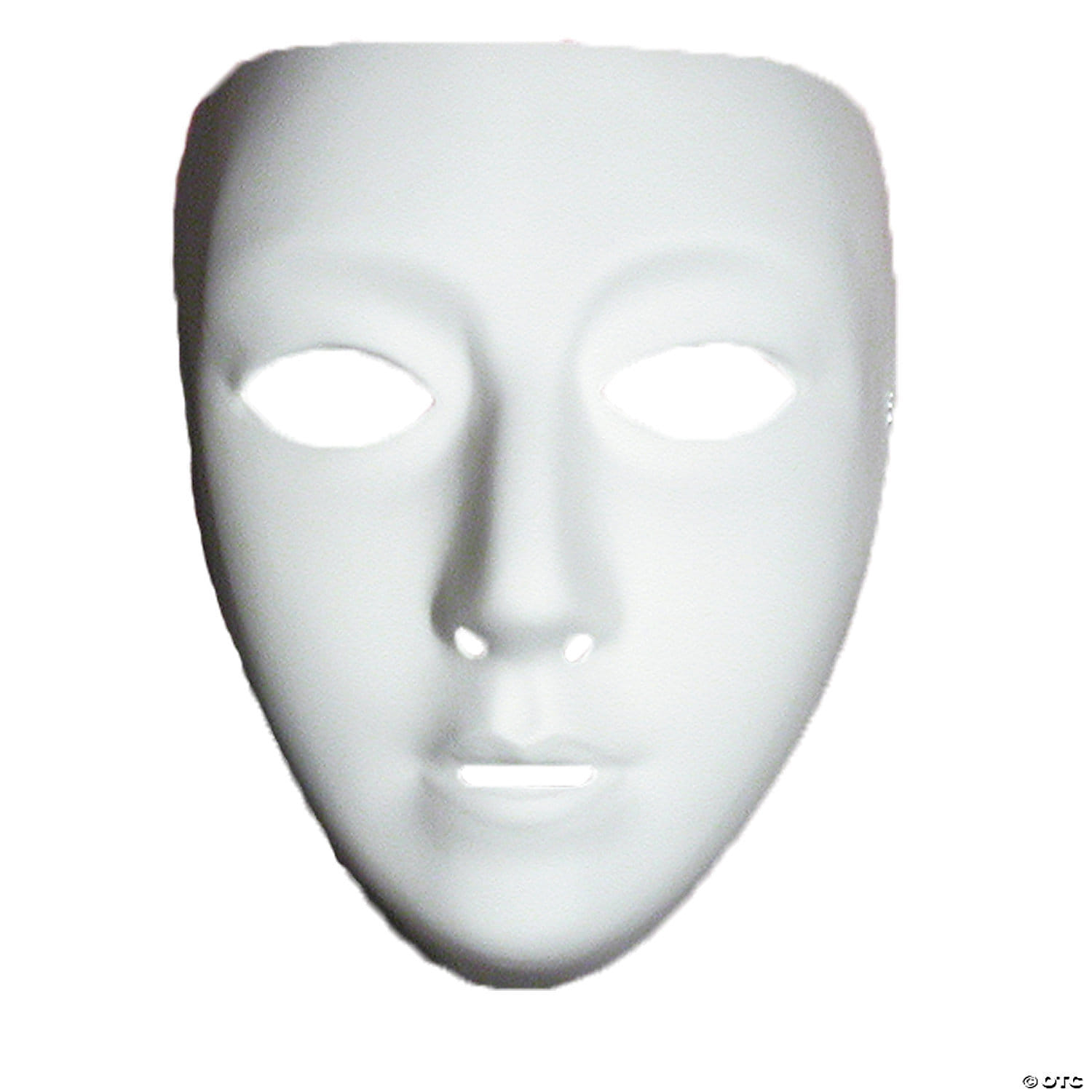 Blank female mask