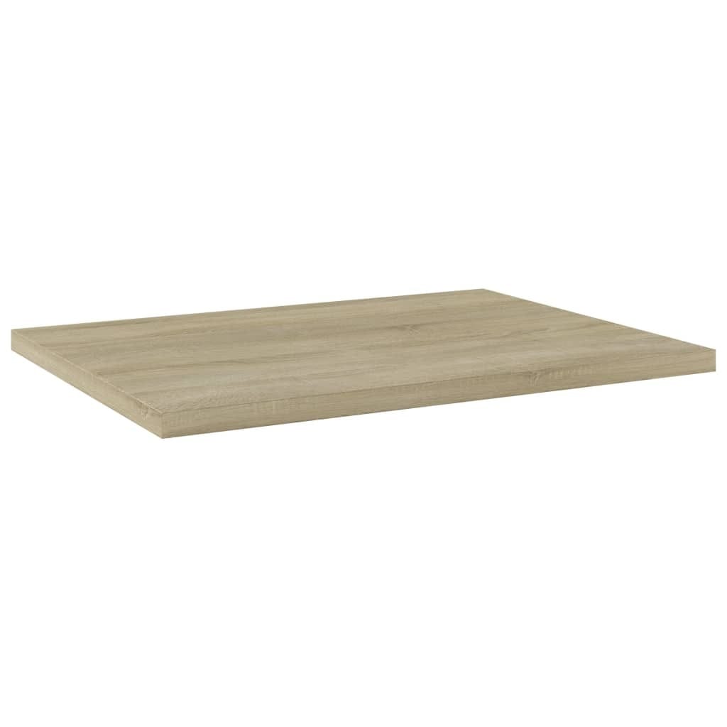 Bookshelf Boards 8 pcs Sonoma Oak 15.7"x11.8"x0.6" Engineered Wood