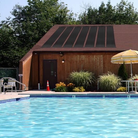 2 Pieces 10/16.4/20 Feet Weatherproof Solar Swimming Pool Heating System-L - Color: Black - Size: L