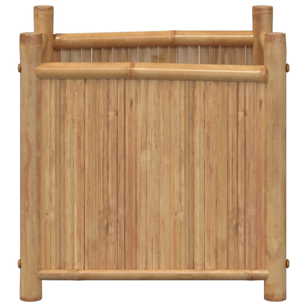 Planter 15.7"x15.7"x15.7" Bamboo