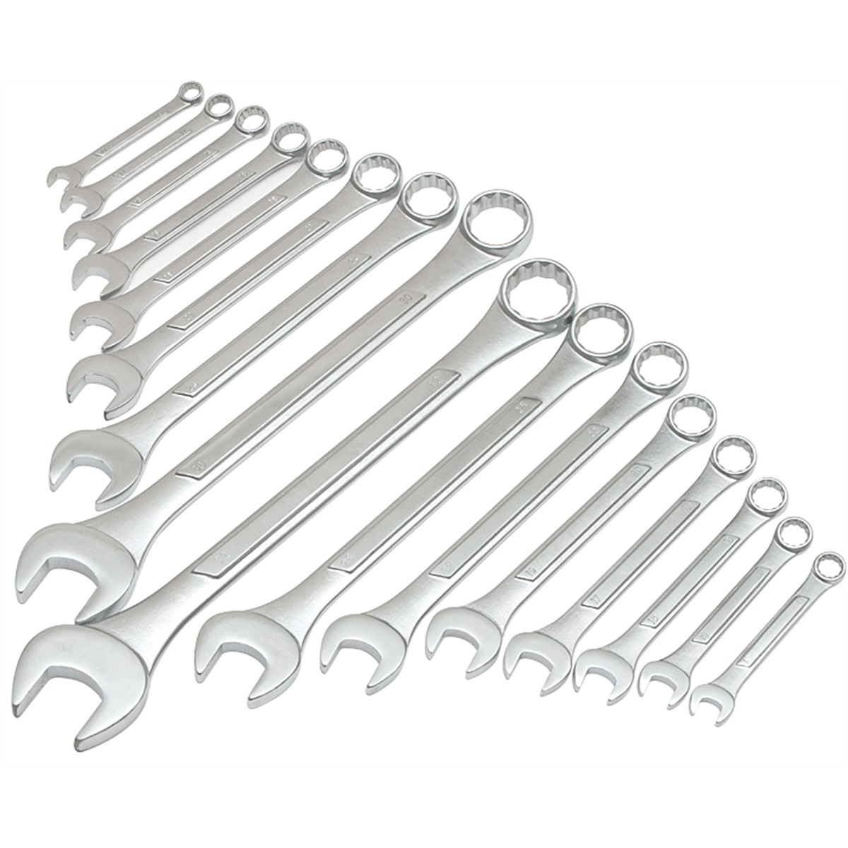Titan 16-pc metric raised panel wrench set