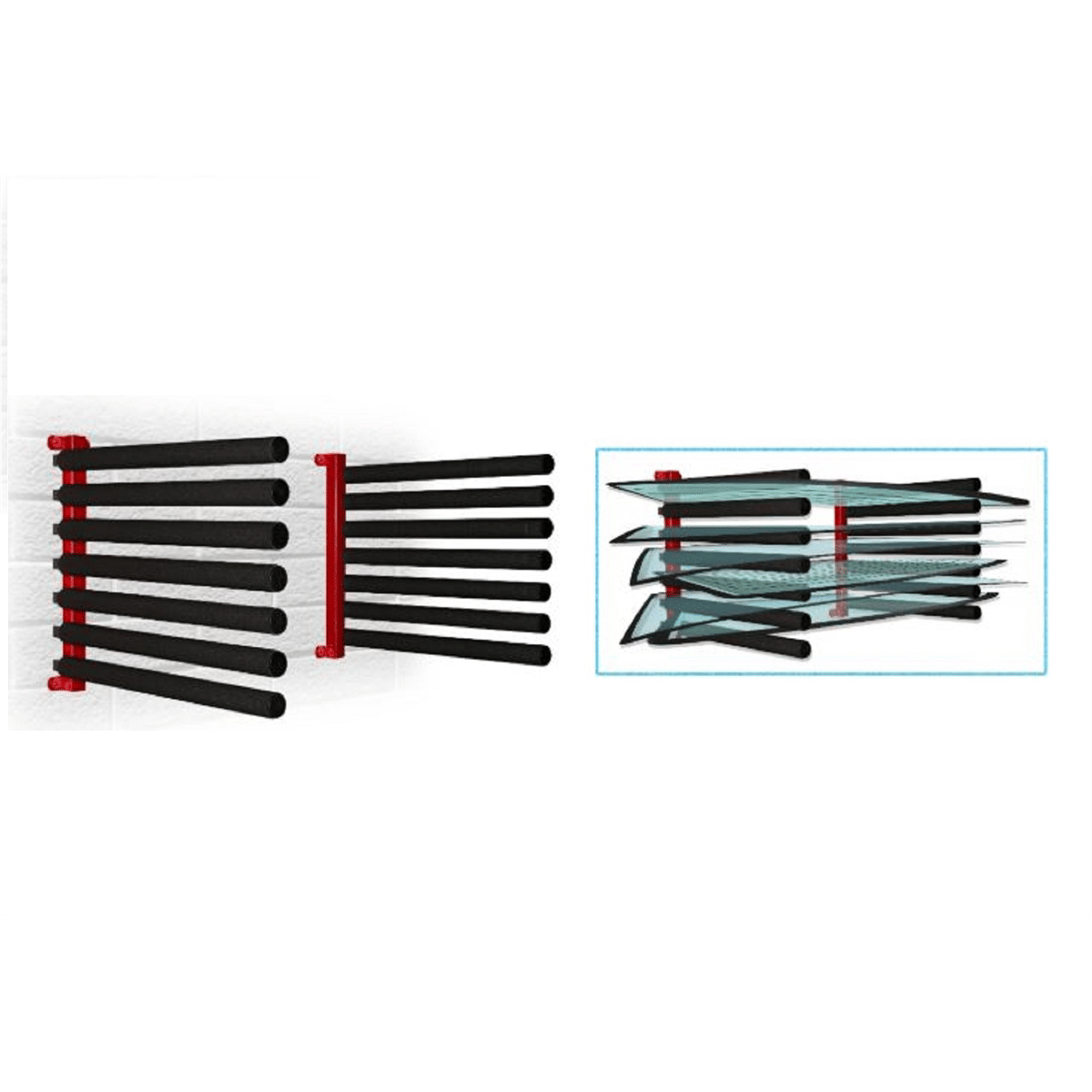 Pro-tek windshield rack