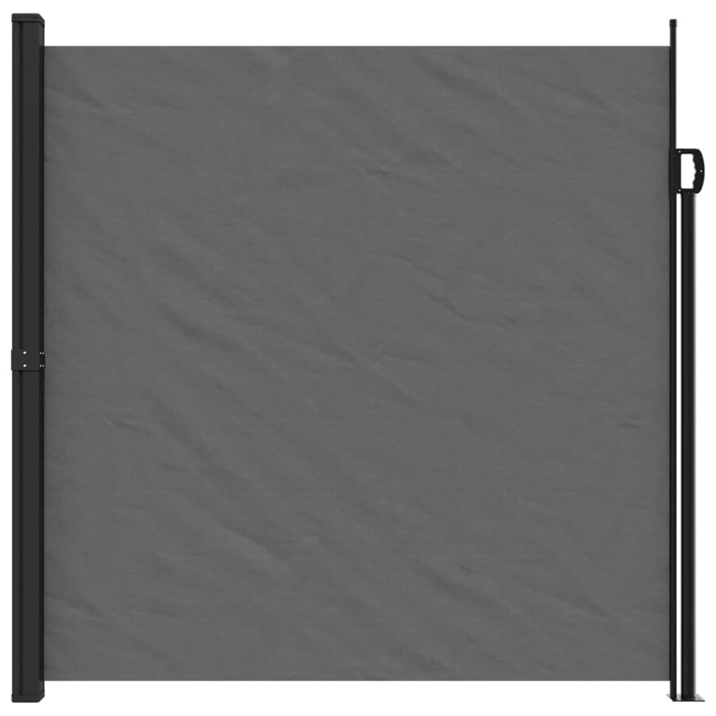 Retractable Side Awning Anthracite 78.7x118.1"