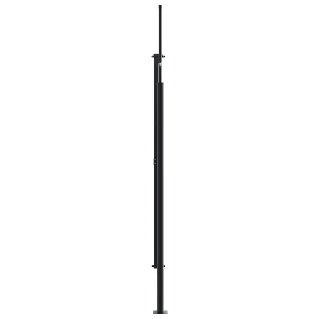 Retractable Side Awning Anthracite 78.7x118.1"