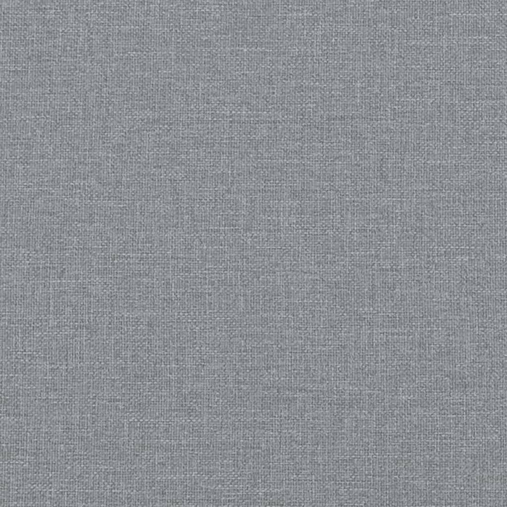 Recliner Chair Light Grey Fabric