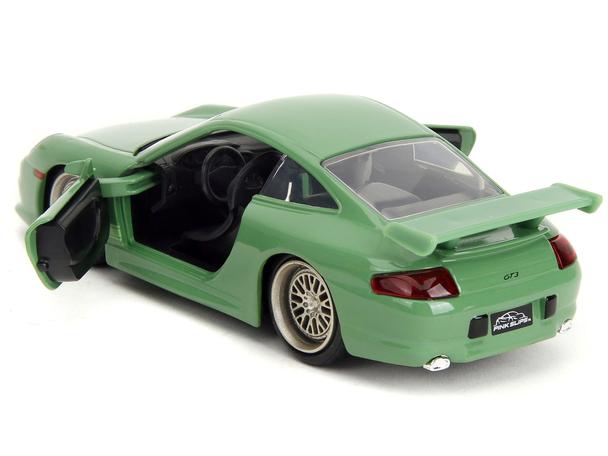 Porsche 911 GT3 (996) Green "Pink Slips" Series 1/32 Diecast Model Car by Jada