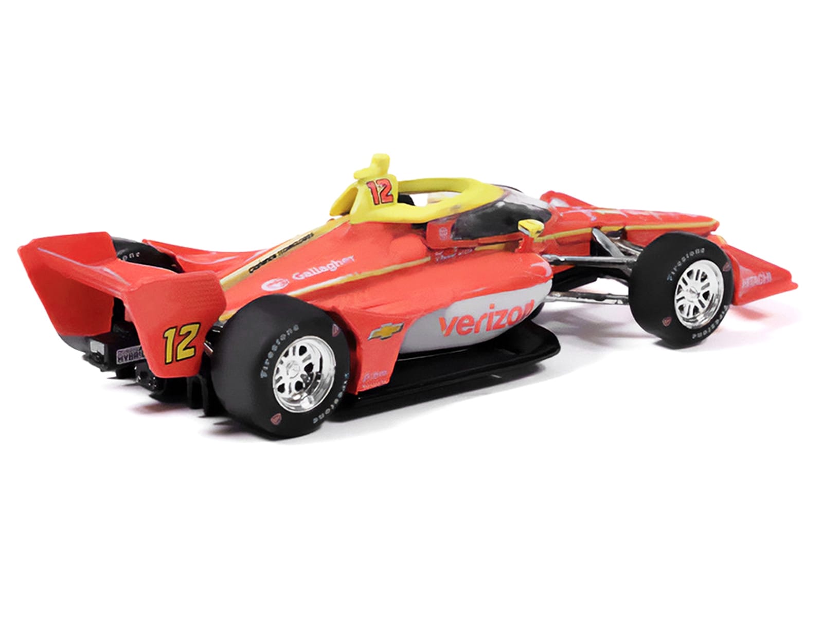 Dallara IndyCar #12 David Malukas "Verizon" Team Penske (Road Course Configuration) "NTT IndyCar Series" (2026) 1/64 Diecast Model by IXO Models
