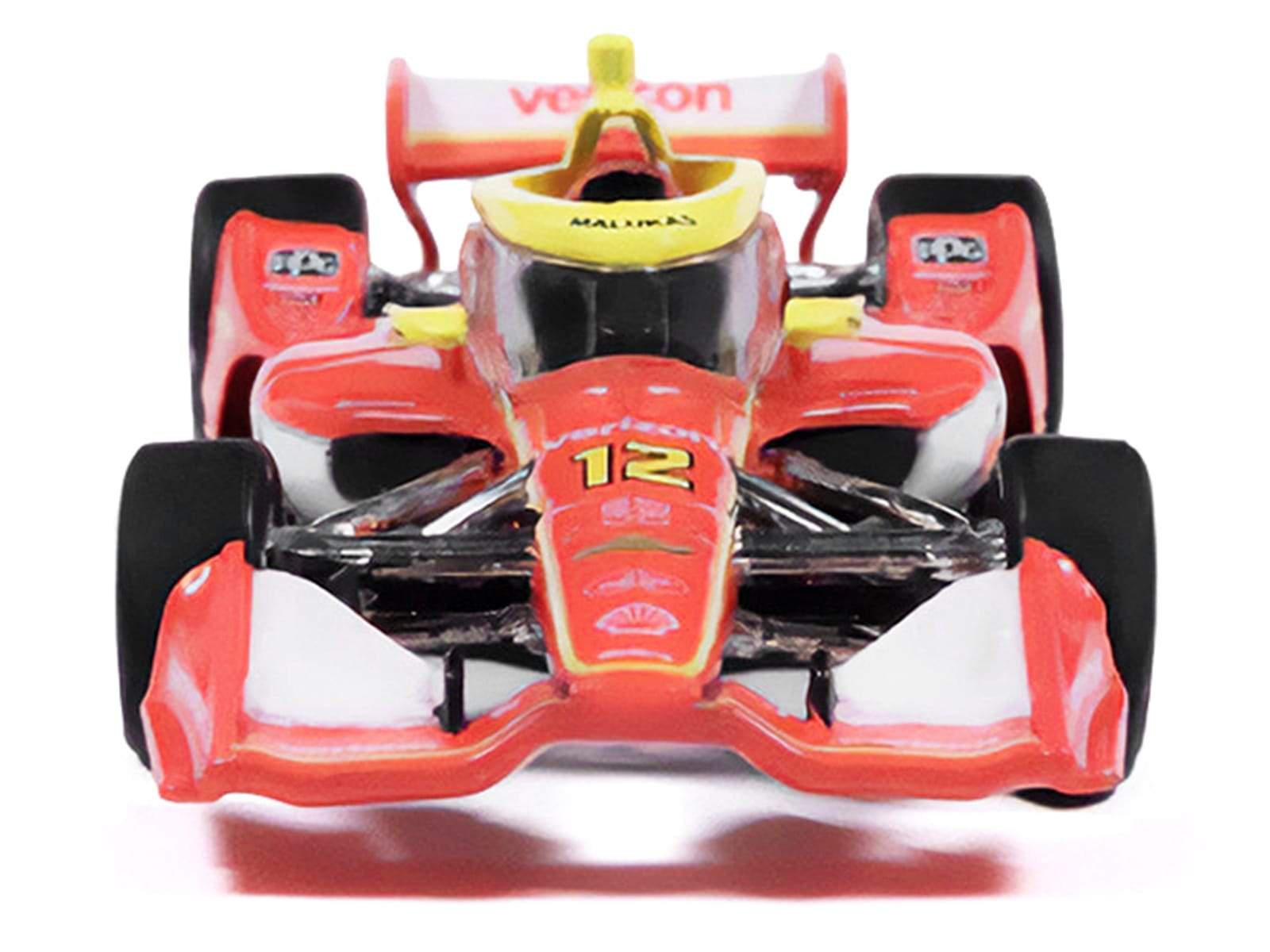 Dallara IndyCar #12 David Malukas "Verizon" Team Penske (Road Course Configuration) "NTT IndyCar Series" (2026) 1/64 Diecast Model by IXO Models