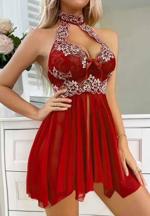 Floral Passion Lace Babydoll