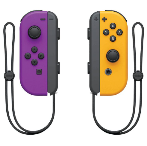 Nintendo Switch Joy-Con Controller Set - Neon Purple/Neon Orange